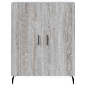 Skříň highboard šedá sonoma 69,5 x 34 x 180 cm kompozitní dřevo - obrázek 8