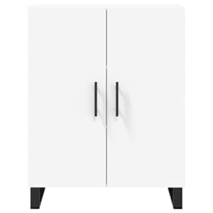 Skříň highboard bílá 69,5 x 34 x 180 cm kompozitní dřevo - obrázek 8