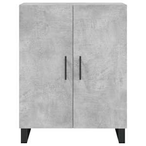 Skříň highboard betonově šedá 69,5x34x180 cm kompozitní dřevo - obrázek 8