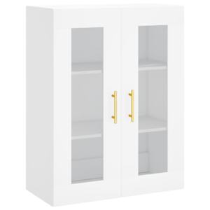 Skříň highboard bílá 69,5 x 34 x 180 cm kompozitní dřevo - obrázek 5
