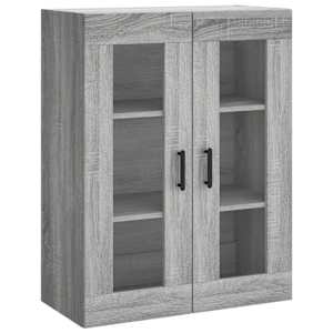 Skříň highboard šedá sonoma 69,5 x 34 x 180 cm kompozitní dřevo - obrázek 5