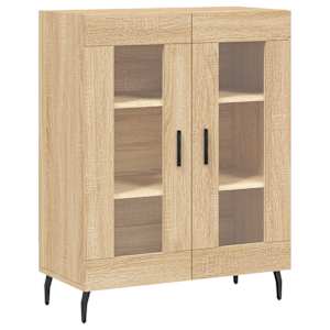 Skříň highboard dub sonoma 69,5 x 34 x 180 cm kompozitní dřevo - obrázek 7