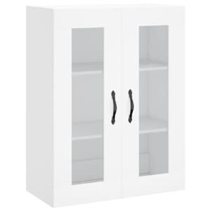 Skříň highboard bílá 69,5 x 34 x 180 cm kompozitní dřevo - obrázek 5