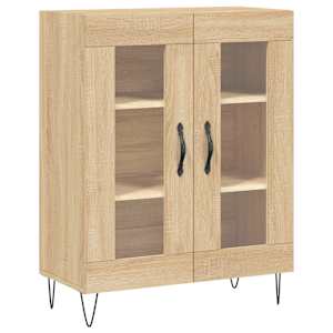 Skříň highboard dub sonoma 69,5 x 34 x 180 cm kompozitní dřevo - obrázek 7