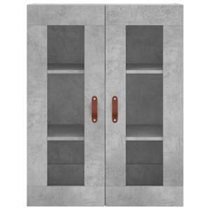 Skříň highboard betonově šedá 69,5x34x180 cm kompozitní dřevo - obrázek 6