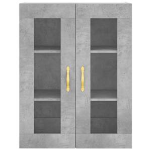 Skříň highboard betonově šedá 69,5x34x180 cm kompozitní dřevo - obrázek 6