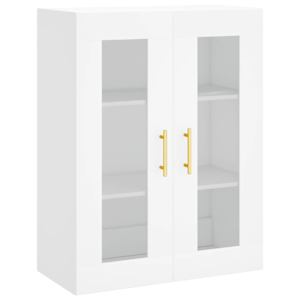 Skříň highboard bílá 69,5 x 34 x 180 cm kompozitní dřevo - obrázek 5