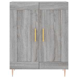 Skříň highboard šedá sonoma 69,5 x 34 x 180 cm kompozitní dřevo - obrázek 8