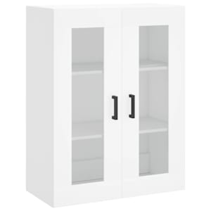 Skříň highboard bílá 69,5 x 34 x 180 cm kompozitní dřevo - obrázek 5