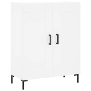 Skříň highboard bílá 69,5 x 34 x 180 cm kompozitní dřevo - obrázek 7