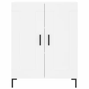 Skříň highboard bílá 69,5 x 34 x 180 cm kompozitní dřevo - obrázek 8