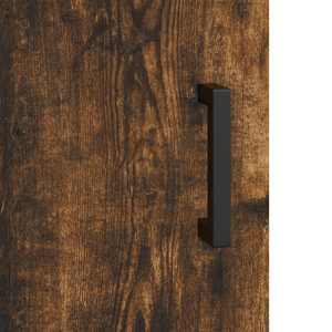 Skříň highboard kouřový dub 69,5 x 34 x 180 cm kompozitní dřevo - obrázek 9