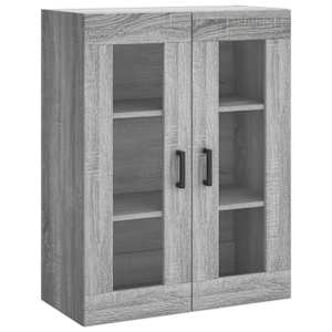 Skříň highboard šedá sonoma 69,5 x 34 x 180 cm kompozitní dřevo - obrázek 5