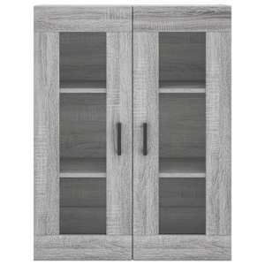 Skříň highboard šedá sonoma 69,5 x 34 x 180 cm kompozitní dřevo - obrázek 6
