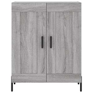 Skříň highboard šedá sonoma 69,5 x 34 x 180 cm kompozitní dřevo - obrázek 8