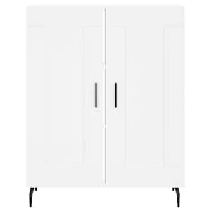 Skříň highboard bílá 69,5 x 34 x 180 cm kompozitní dřevo - obrázek 8