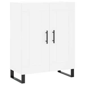 Skříň highboard bílá 69,5 x 34 x 180 cm kompozitní dřevo - obrázek 7