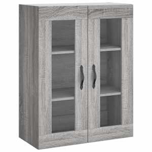 Skříň highboard šedá sonoma 69,5 x 34 x 180 cm kompozitní dřevo - obrázek 5