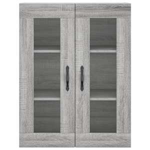 Skříň highboard šedá sonoma 69,5 x 34 x 180 cm kompozitní dřevo - obrázek 6