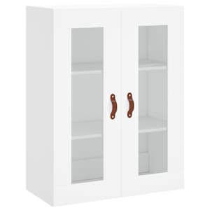 Skříň highboard bílá 69,5 x 34 x 180 cm kompozitní dřevo - obrázek 5