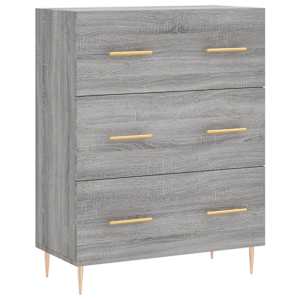 Skříň highboard šedá sonoma 69,5 x 34 x 180 cm kompozitní dřevo - obrázek 7