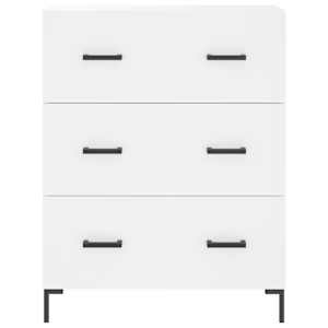 Skříň highboard bílá 69,5 x 34 x 180 cm kompozitní dřevo - obrázek 8