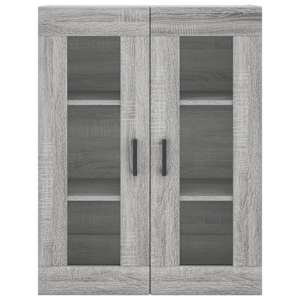 Skříň highboard šedá sonoma 69,5 x 34 x 180 cm kompozitní dřevo - obrázek 6