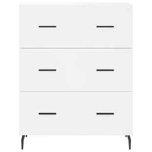 Skříň highboard bílá 69,5 x 34 x 180 cm kompozitní dřevo - obrázek 7