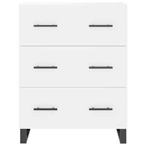 Skříň highboard bílá 69,5 x 34 x 180 cm kompozitní dřevo - obrázek 8