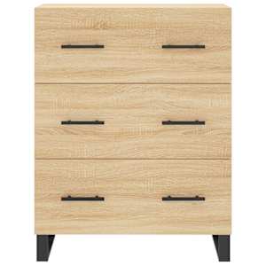 Skříň highboard dub sonoma 69,5 x 34 x 180 cm kompozitní dřevo - obrázek 8