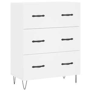 Skříň highboard bílá 69,5 x 34 x 180 cm kompozitní dřevo - obrázek 7