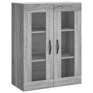 Skříň highboard šedá sonoma 69,5 x 34 x 180 cm kompozitní dřevo - obrázek 5