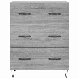 Skříň highboard šedá sonoma 69,5 x 34 x 180 cm kompozitní dřevo - obrázek 8