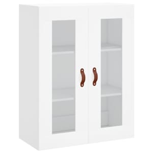 Skříň highboard bílá 69,5 x 34 x 180 cm kompozitní dřevo - obrázek 5