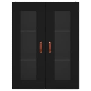 Skříň highboard černá 69,5 x 34 x 180 cm kompozitní dřevo - obrázek 6