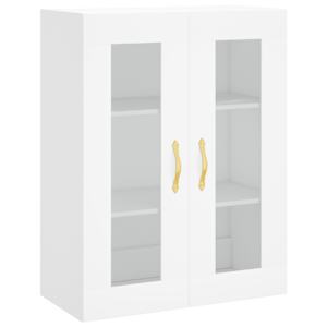 Skříň highboard bílá 69,5 x 34 x 180 cm kompozitní dřevo - obrázek 5