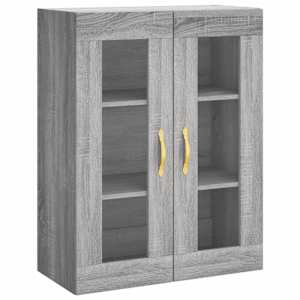 Skříň highboard šedá sonoma 69,5 x 34 x 180 cm kompozitní dřevo - obrázek 5