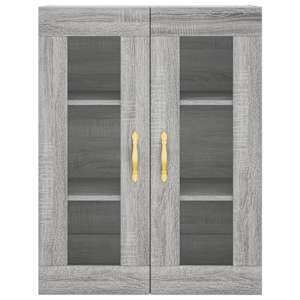 Skříň highboard šedá sonoma 69,5 x 34 x 180 cm kompozitní dřevo - obrázek 6