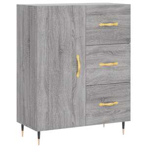 Skříň highboard šedá sonoma 69,5 x 34 x 180 cm kompozitní dřevo - obrázek 7