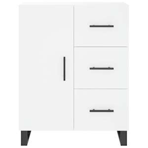 Skříň highboard bílá 69,5 x 34 x 180 cm kompozitní dřevo - obrázek 8