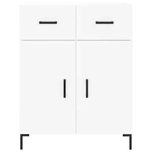 Skříň highboard bílá 69,5 x 34 x 180 cm kompozitní dřevo - obrázek 8
