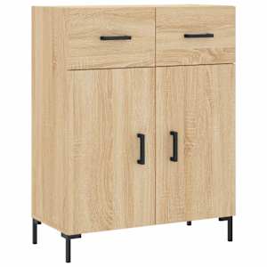Skříň highboard dub sonoma 69,5 x 34 x 180 cm kompozitní dřevo - obrázek 7