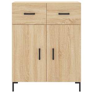 Skříň highboard dub sonoma 69,5 x 34 x 180 cm kompozitní dřevo - obrázek 8