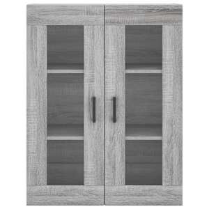 Skříň highboard šedá sonoma 69,5 x 34 x 180 cm kompozitní dřevo - obrázek 6