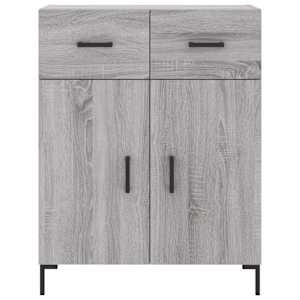 Skříň highboard šedá sonoma 69,5 x 34 x 180 cm kompozitní dřevo - obrázek 8