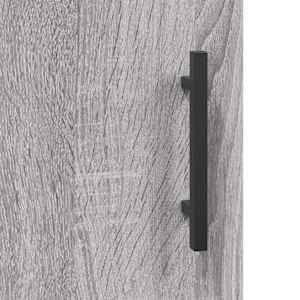 Skříň highboard šedá sonoma 69,5 x 34 x 180 cm kompozitní dřevo - obrázek 9