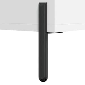 Skříň highboard bílá 69,5 x 34 x 180 cm kompozitní dřevo - obrázek 12
