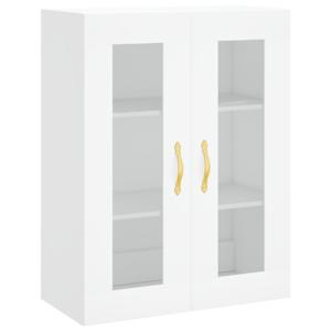 Skříň highboard bílá 69,5 x 34 x 180 cm kompozitní dřevo - obrázek 5