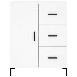 Skříň highboard bílá 69,5 x 34 x 180 cm kompozitní dřevo - obrázek 8