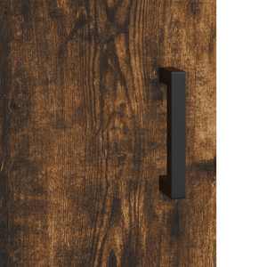 Skříň highboard kouřový dub 69,5 x 34 x 180 cm kompozitní dřevo - obrázek 10